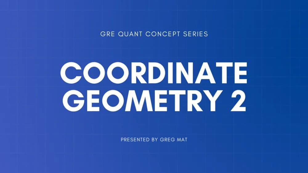 Coordinate Geometry 2