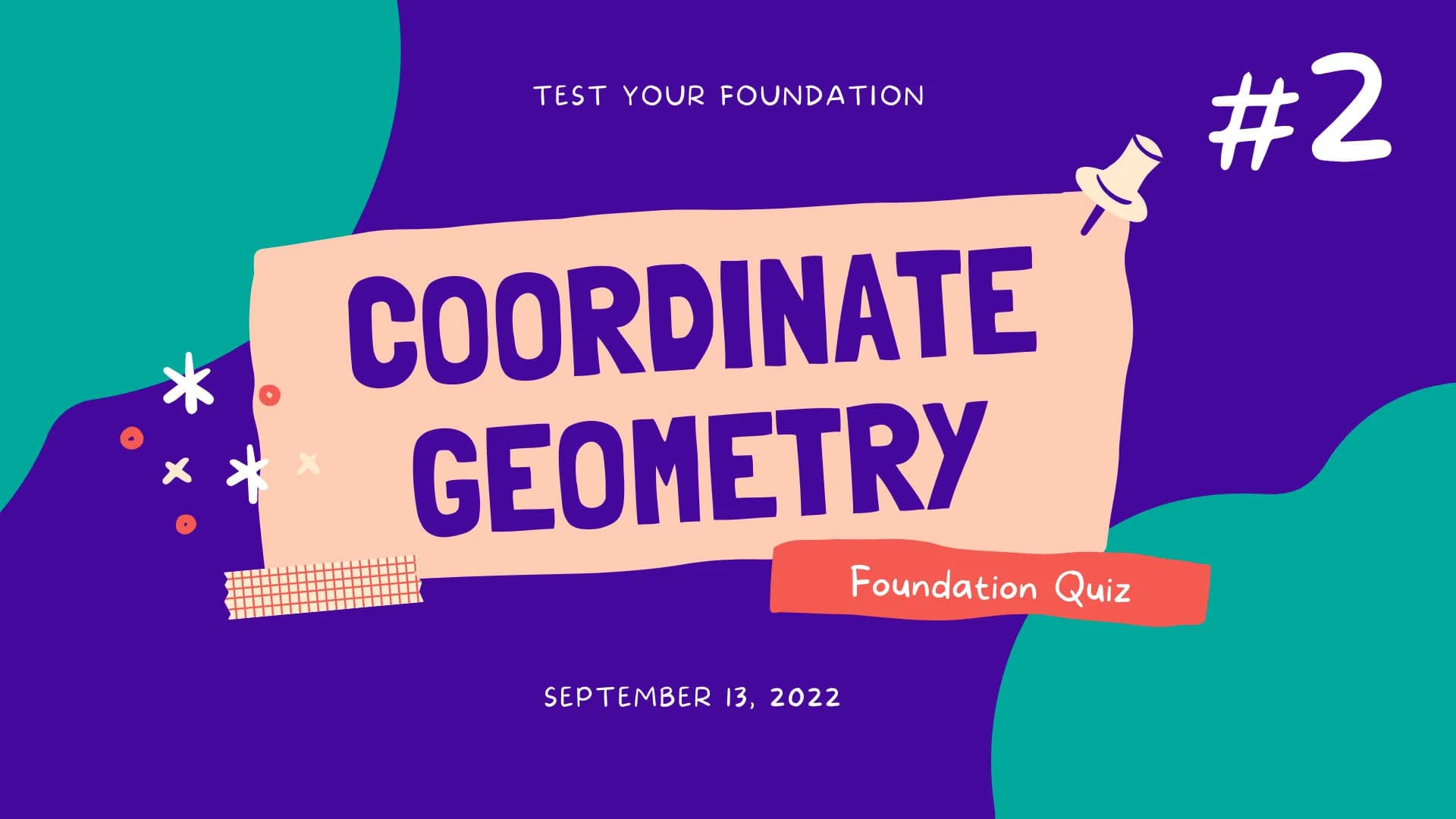 GRE Coordinate Geometry Fundamentals Quiz #2