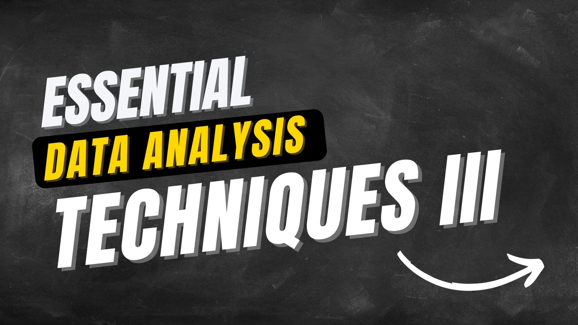 GRE Essential Data Analysis Techniques Part 3