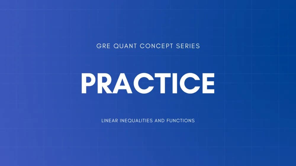 Linear Inequalities and Functions Practice