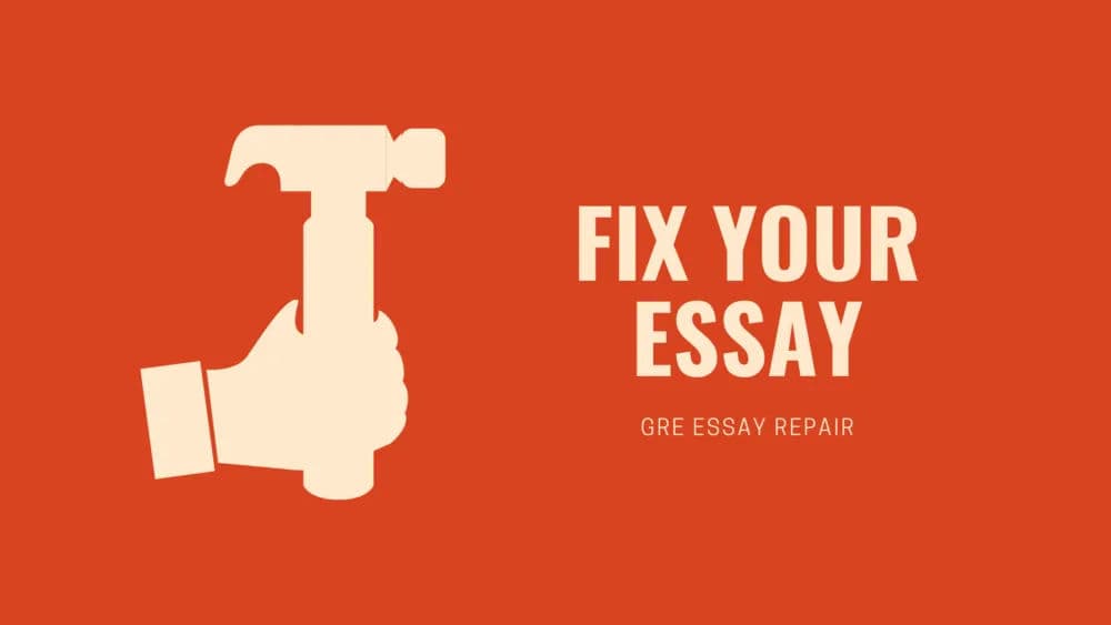 Writing Misc - Fix Your Essay