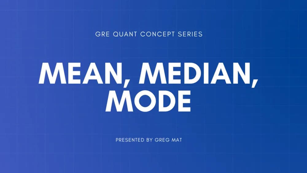 Mean, Median, Mode