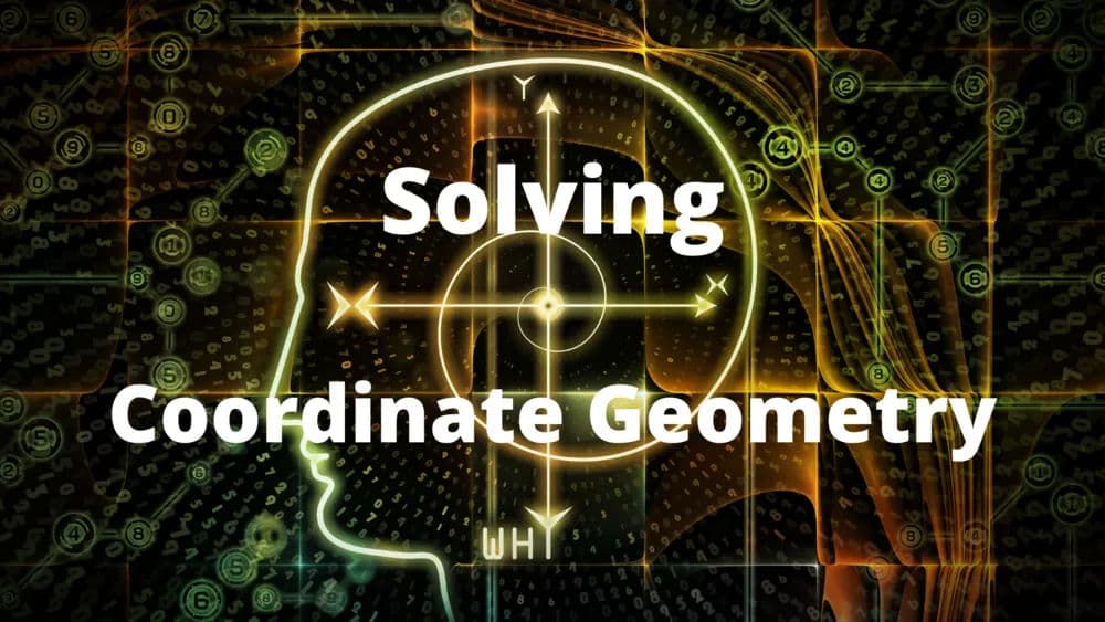 Quant Misc - Solving Coordinate Geometry