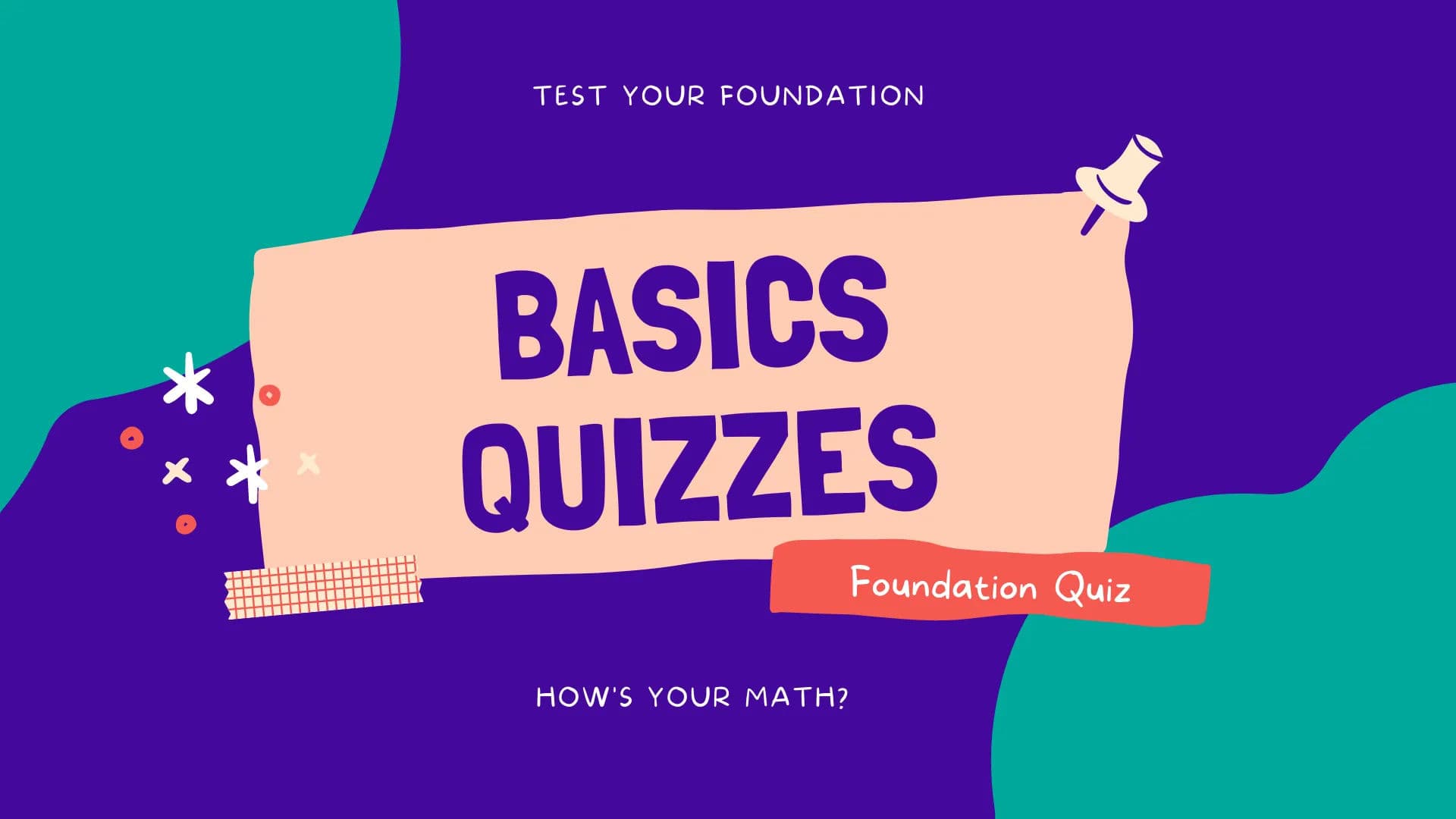 GRE Fundamentals/Basics Quizzes