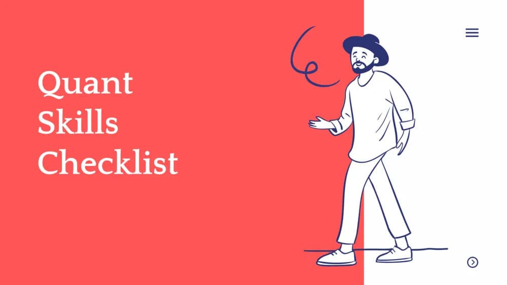 GRE Quant Skills Checklist